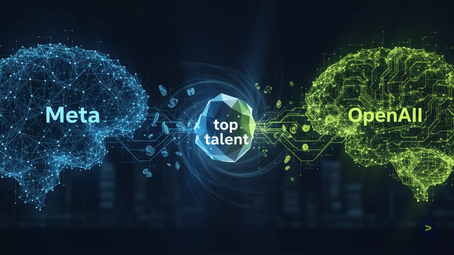 Meta vs. OpenAI compiten por obtener el mejor talento