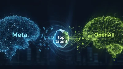 Meta vs. OpenAI compiten por obtener el mejor talento