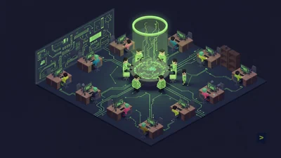 Oficinas virtuales para agentes de IA: scrum meetings sin humanos